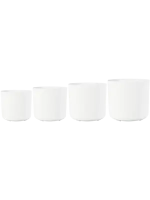 Celine Pot White (set of 4)