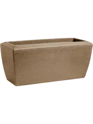 Planter Rectangle Warm Taupe