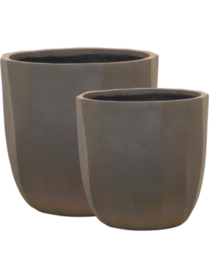 Planter Ball Warm Taupe (set of 2)