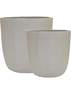 Planter Ball Off White (set of 2)