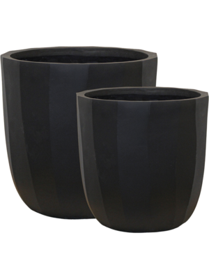 Planter Ball Black (set of 2)