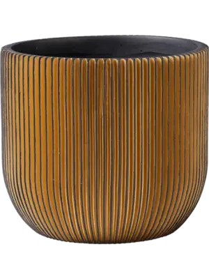 Planter Ball Black Gold