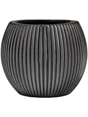 Vase Ball Black