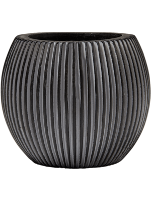 Vase Ball Black