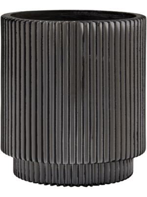 Vase Cylinder Black