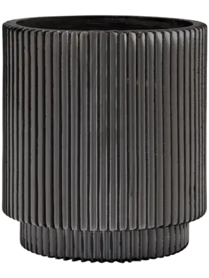 Vase Cylinder Black