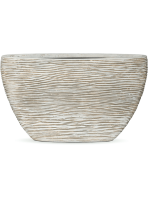 Planter Oval Ivory