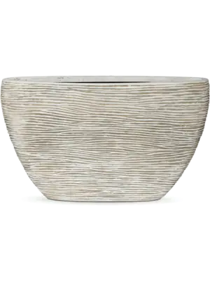 Planter Oval Ivory