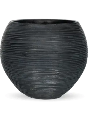 Vase Ball Black