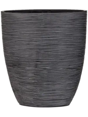 Planter Oval Black