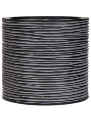 Vase Cylinder Black