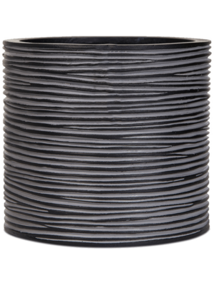 Vase Cylinder Black