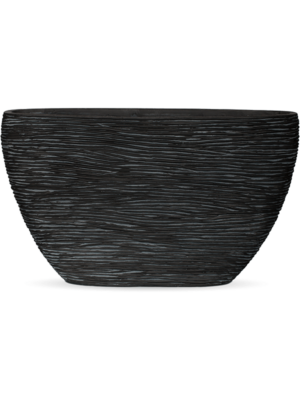 Planter Oval Black