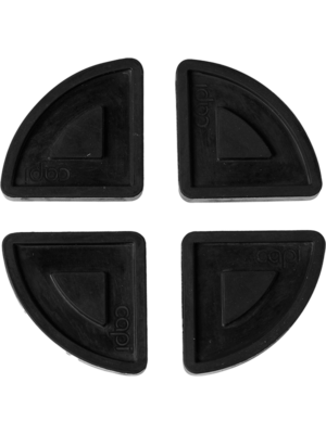Pot Pads Outdoor Black