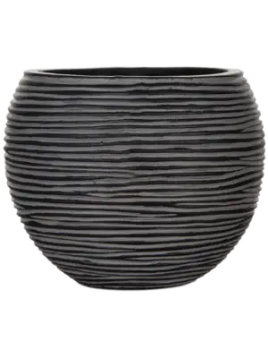 Vase Ball Black