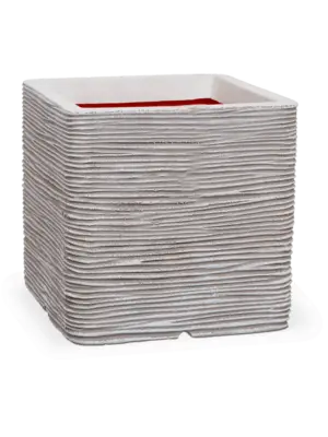 Planter Square Ivory