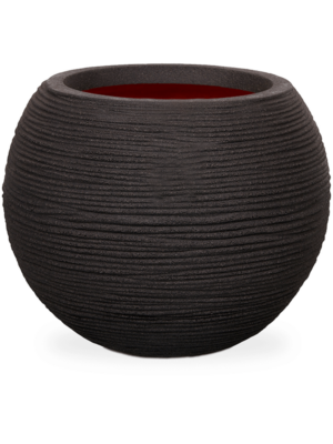 Vase Ball Black