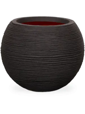 Vase Ball Black