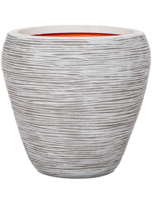 Vase Taper Round ivory