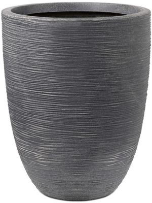 Vase Elegant Low Terrazzo Grey