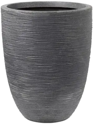 Vase Elegant Low Terrazzo Grey