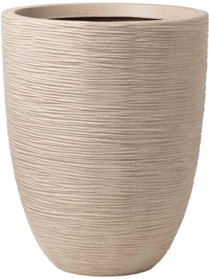 Vase Elegant Low Terrazzo Beige