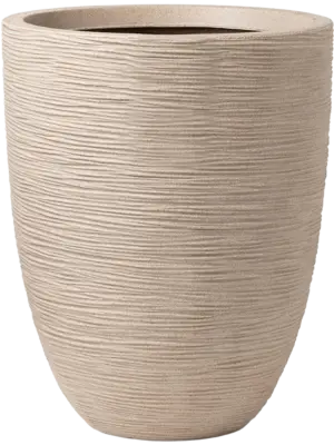 Vase Elegant Low Terrazzo Beige