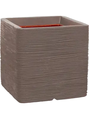 Planter Square Warm Taupe