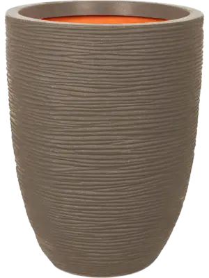 Vase Elegant Low Warm Taupe