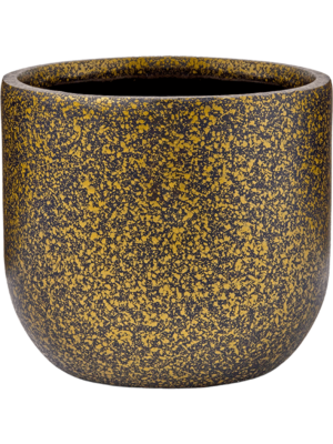 Planter Ball Black Gold