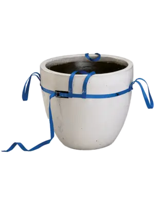 To lift heavy ceramic