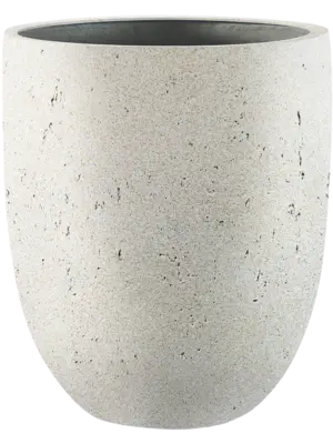 Tall Egg Pot Antique White