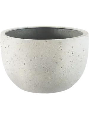 New Egg Pot Low Antique White