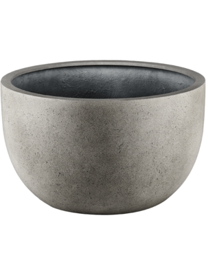 New Egg Pot Low Natural Concrete