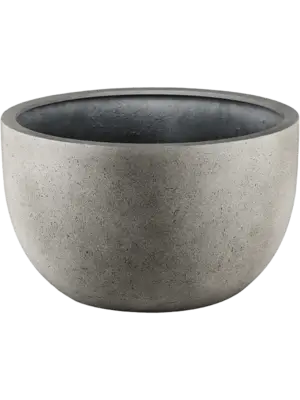 New Egg Pot Low Natural Concrete