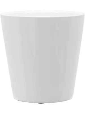 Round Minipot White