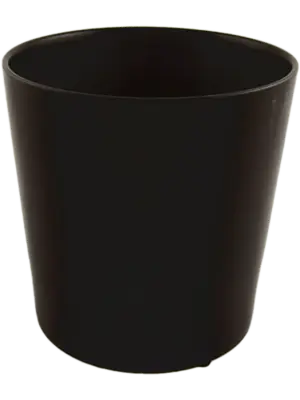 Round Minipot Black