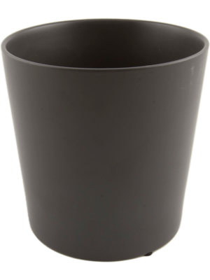 Round Minipot Grey