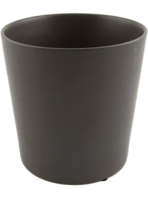 Round Minipot Grey