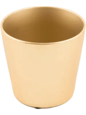 Round Minipot Gold