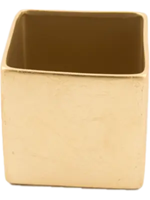 Square Minipot Gold