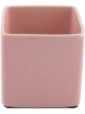 Square Minipot Pink