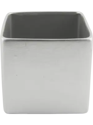Square Minipot Silver