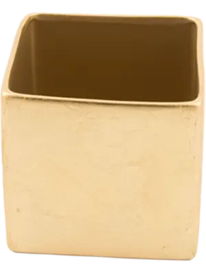 Square Minipot Gold