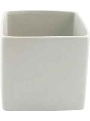 Square Minipot White