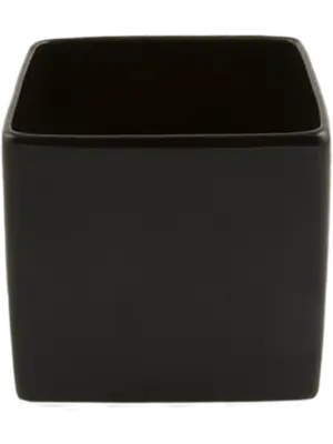 Square Minipot Black