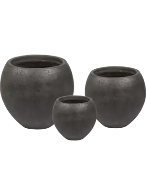 Pot Black (set of 3)