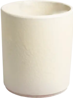 Large Orchidpot Matt Cream