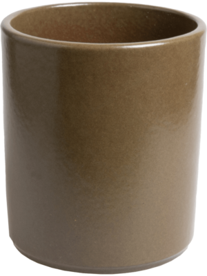 Large Orchidpot Kaki