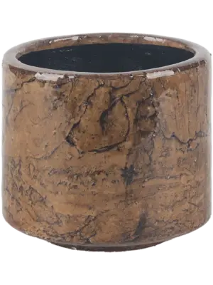 Pot Black Brown